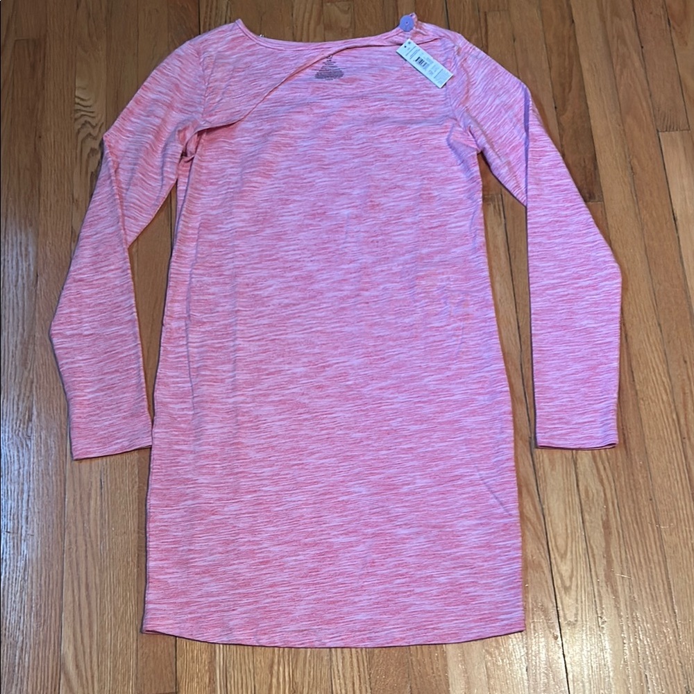 No Boundaries Pink Heathered dress. Size Large